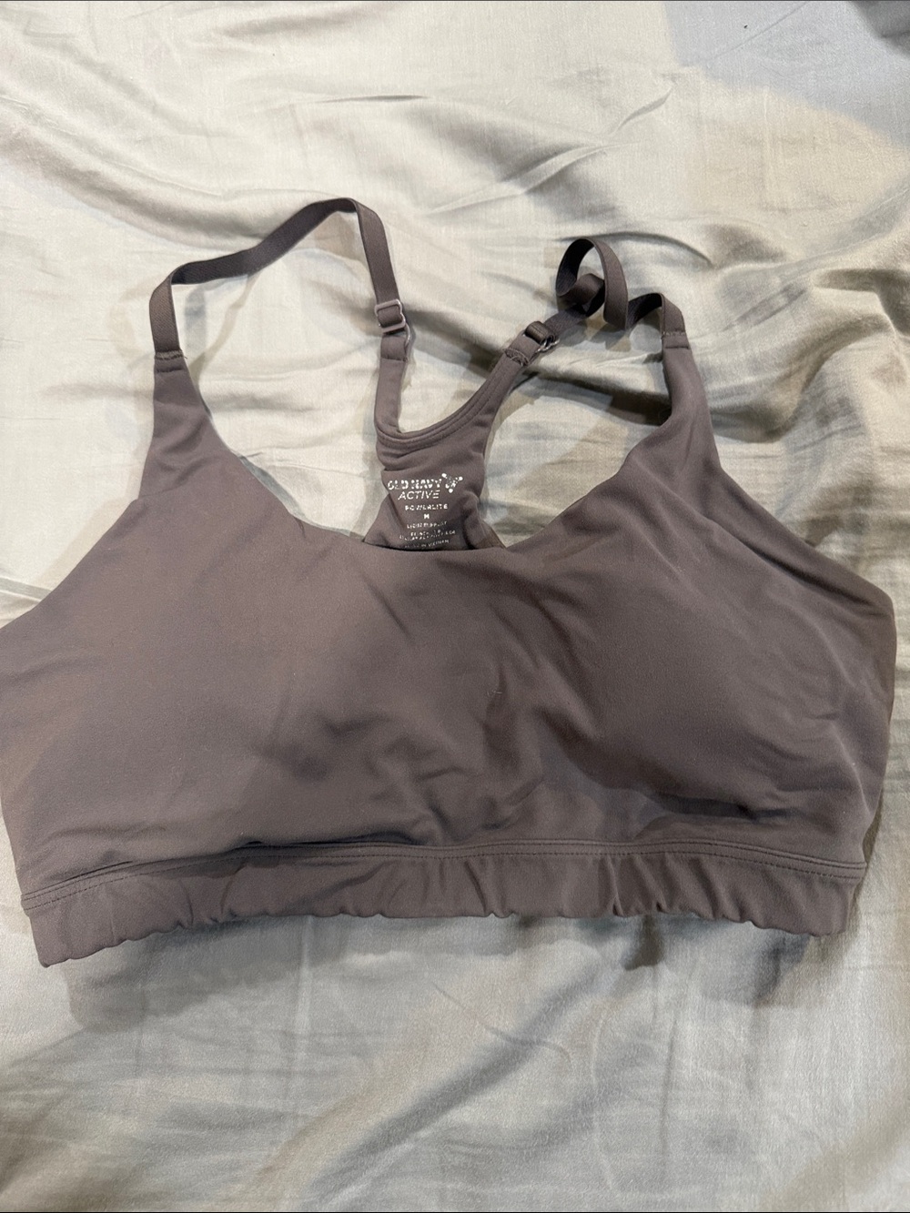 Goodfellow & Co Grayish Purple Racerback Sports Bra